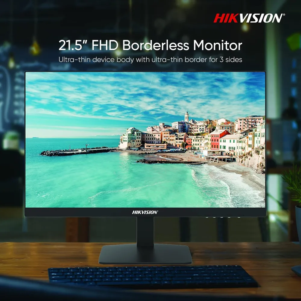 Hikvision LED Monitor 22" 4K UHD with HDMI | DP (DS-D5022QE-F) view 3